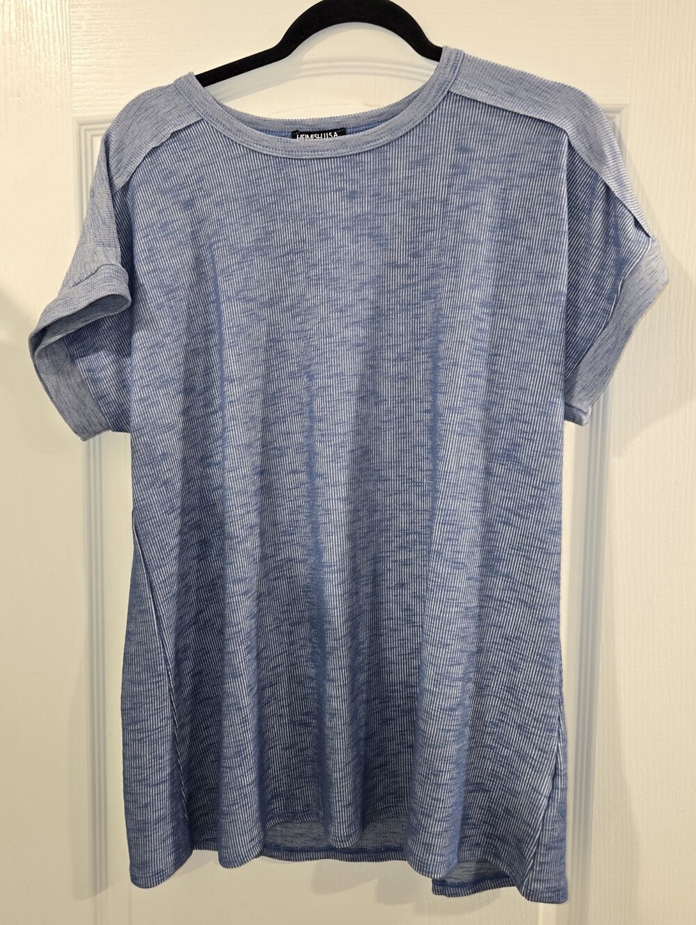 Womens Dolman Ribbed Material Top Size-Large